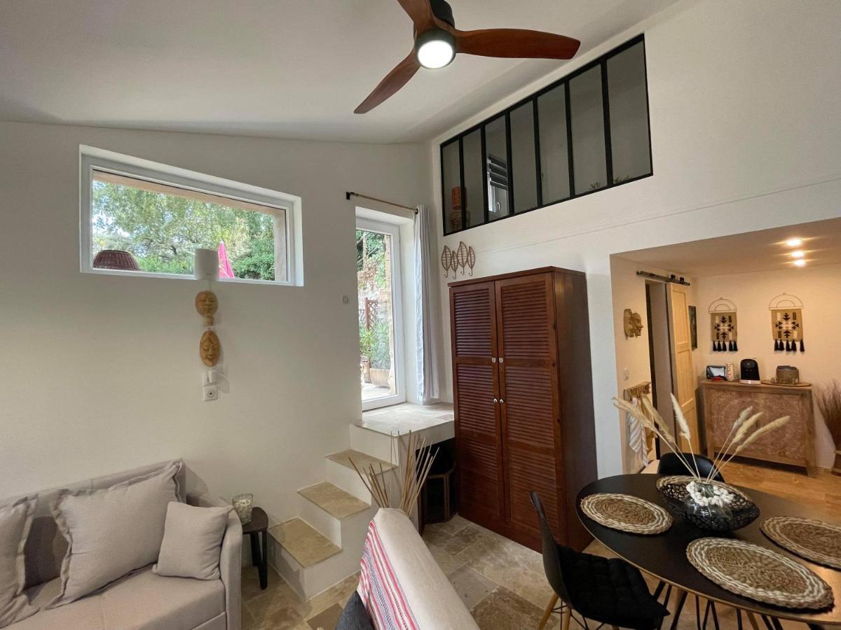 Вилла Jolie Annexe Du Mas Dans Le Coeur De La Garrigue Nimoise Ним Экстерьер фото