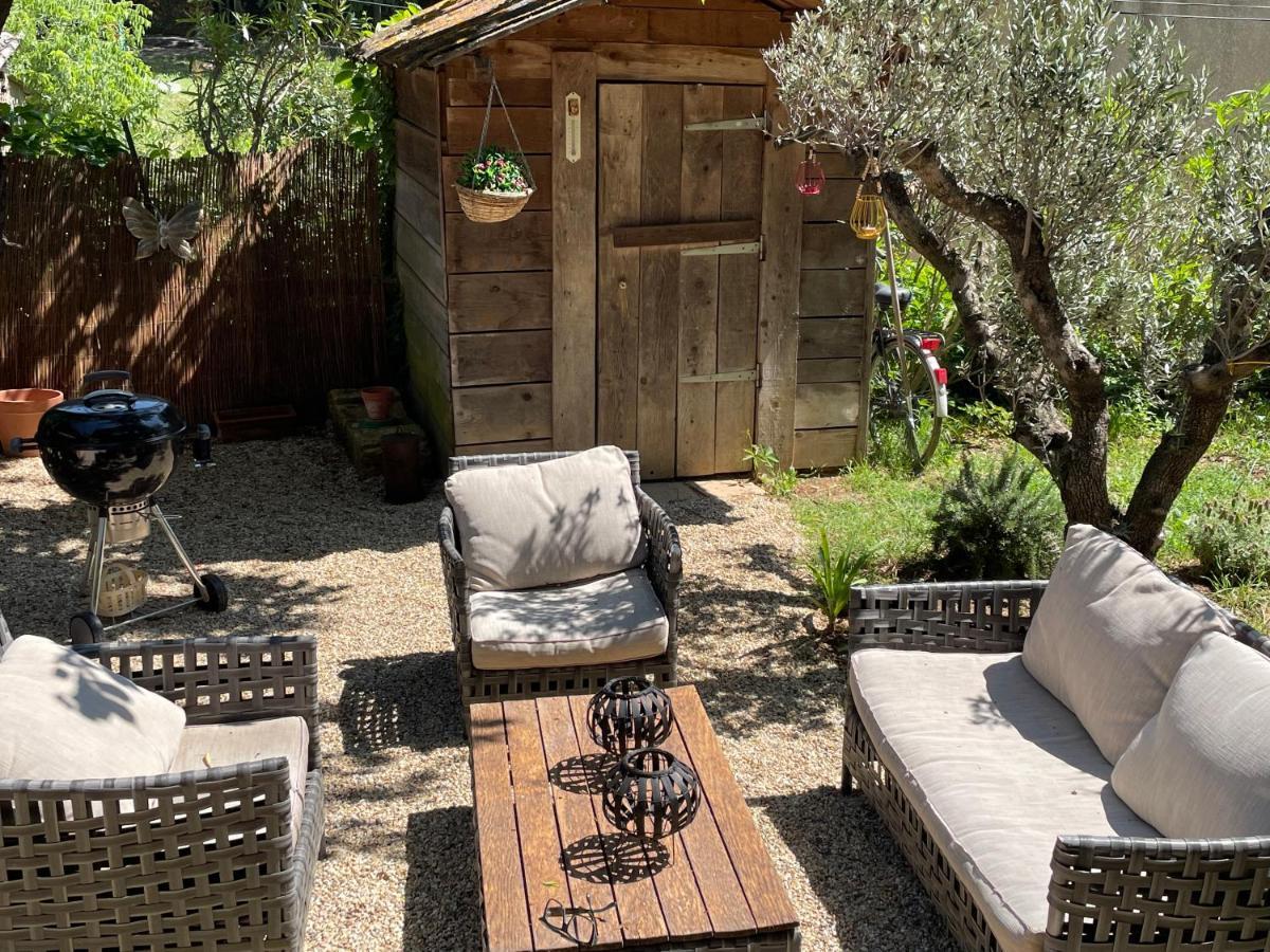 Вилла Jolie Annexe Du Mas Dans Le Coeur De La Garrigue Nimoise Ним Экстерьер фото