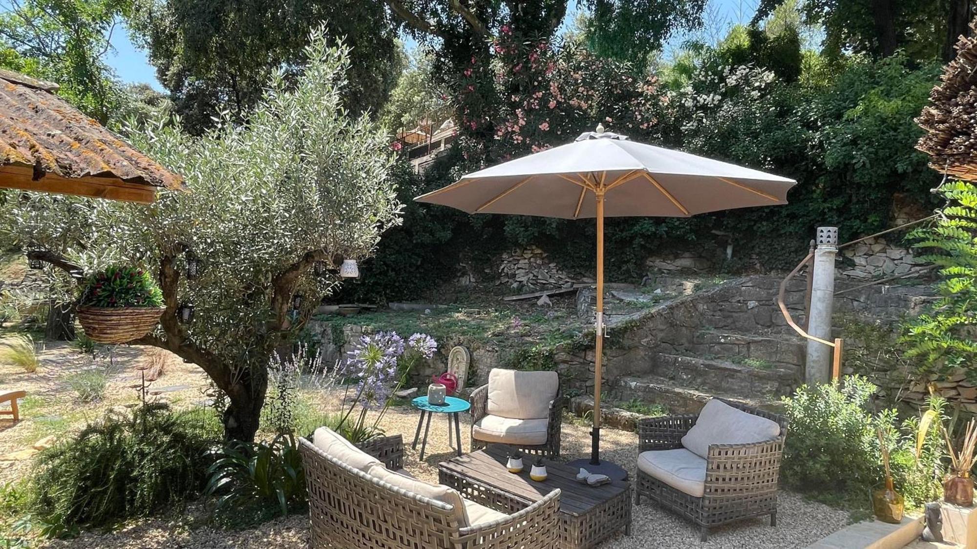 Вилла Jolie Annexe Du Mas Dans Le Coeur De La Garrigue Nimoise Ним Экстерьер фото