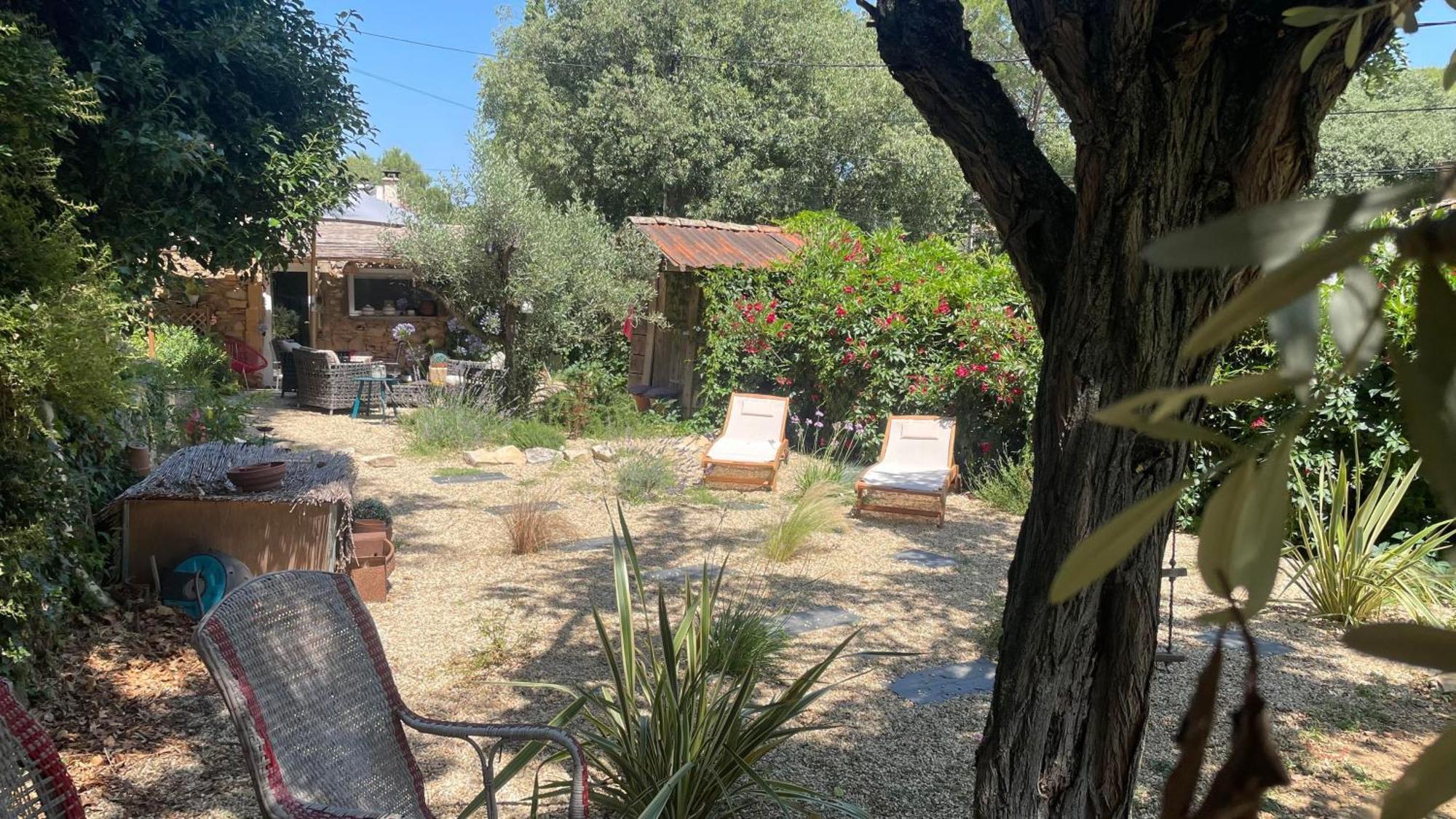 Вилла Jolie Annexe Du Mas Dans Le Coeur De La Garrigue Nimoise Ним Экстерьер фото
