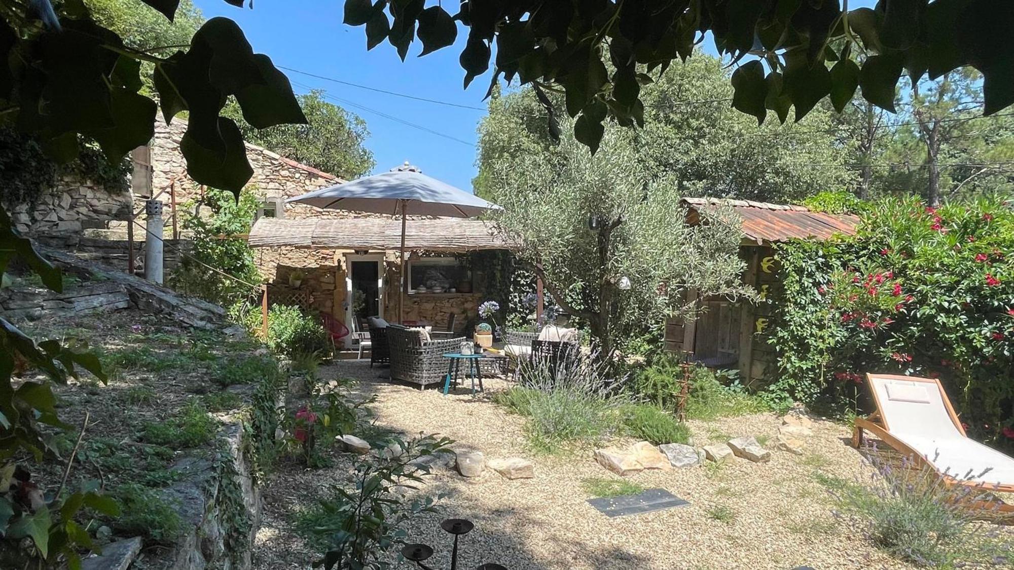 Вилла Jolie Annexe Du Mas Dans Le Coeur De La Garrigue Nimoise Ним Экстерьер фото
