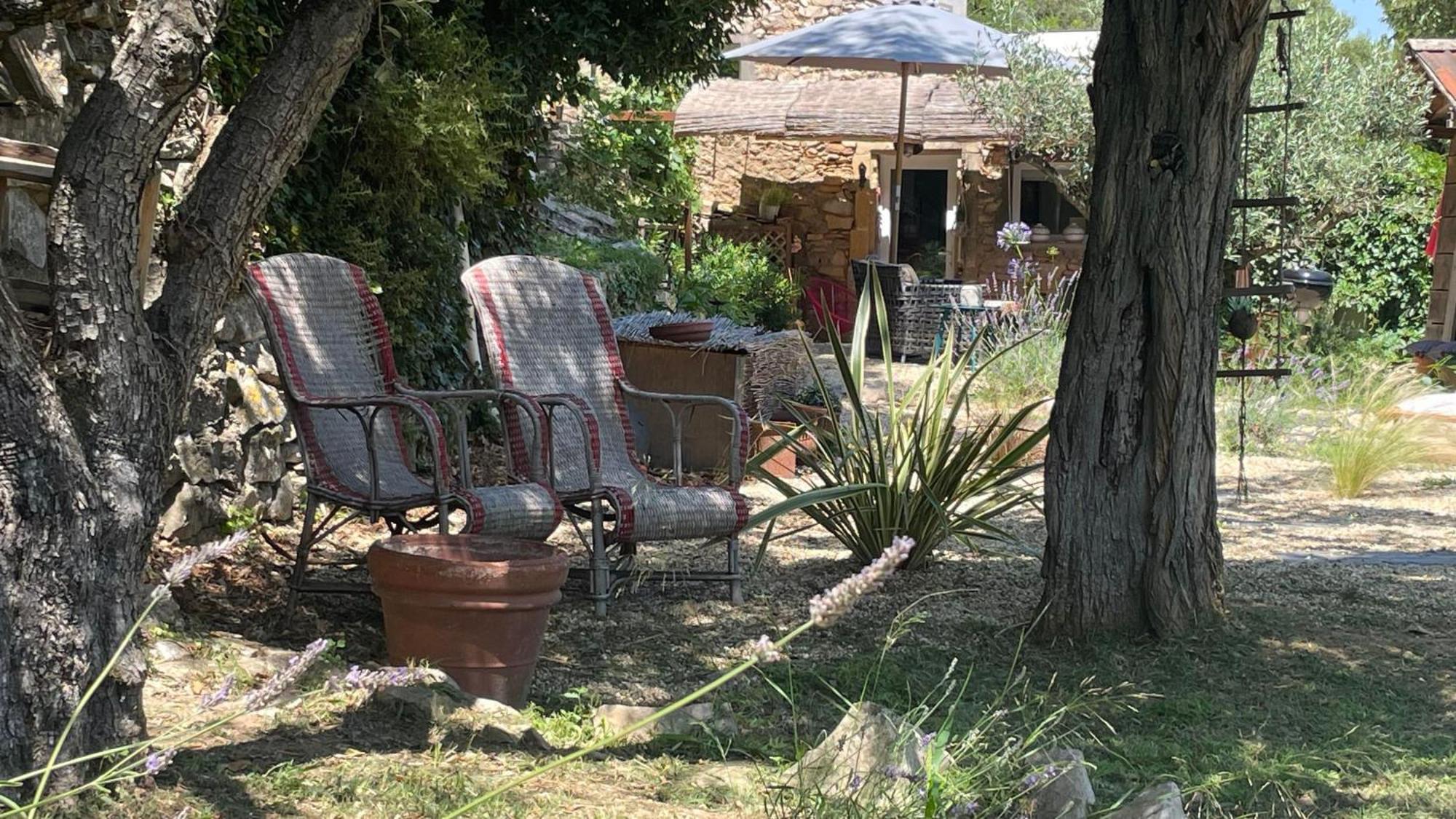 Вилла Jolie Annexe Du Mas Dans Le Coeur De La Garrigue Nimoise Ним Экстерьер фото