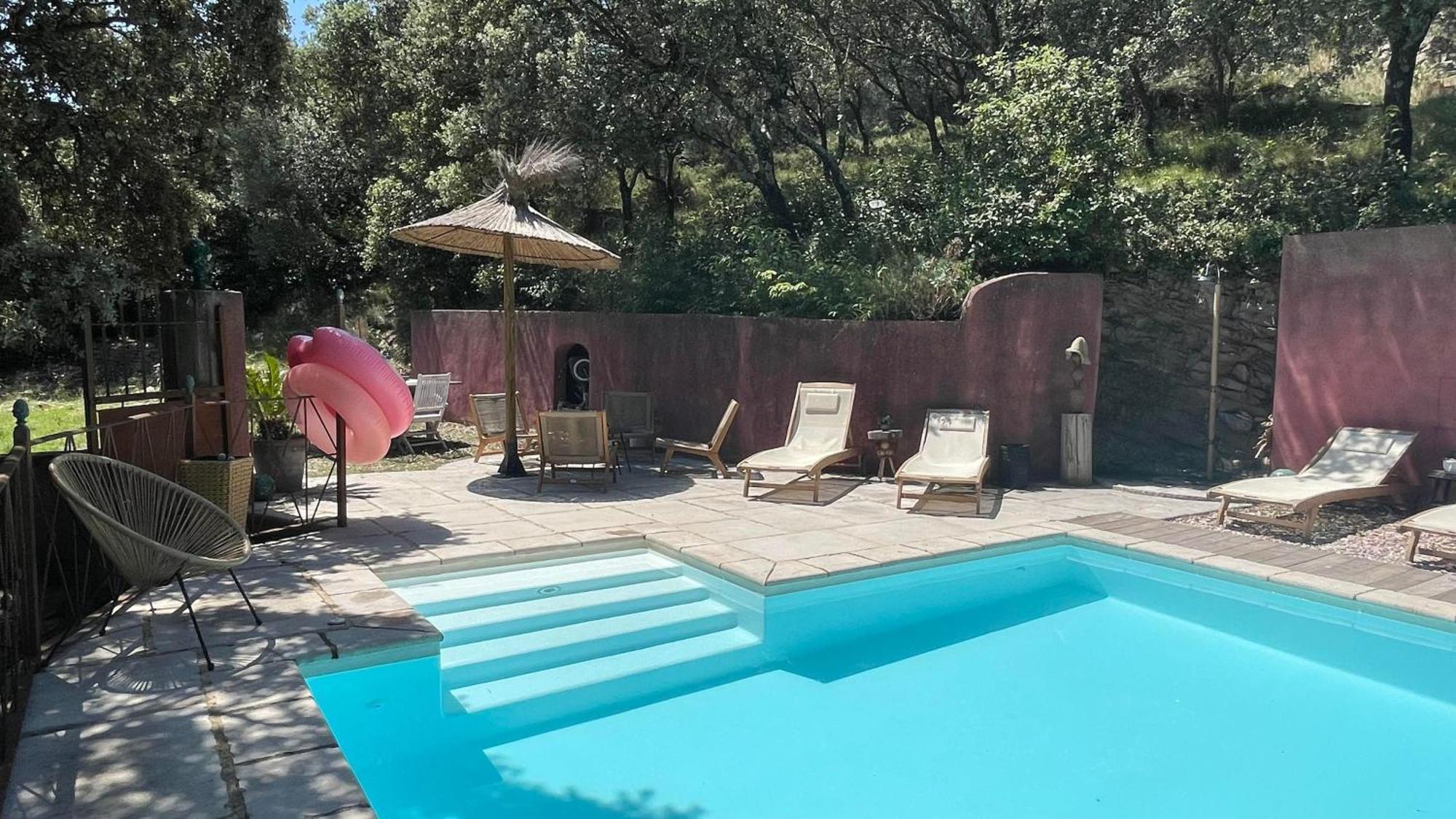 Вилла Jolie Annexe Du Mas Dans Le Coeur De La Garrigue Nimoise Ним Экстерьер фото