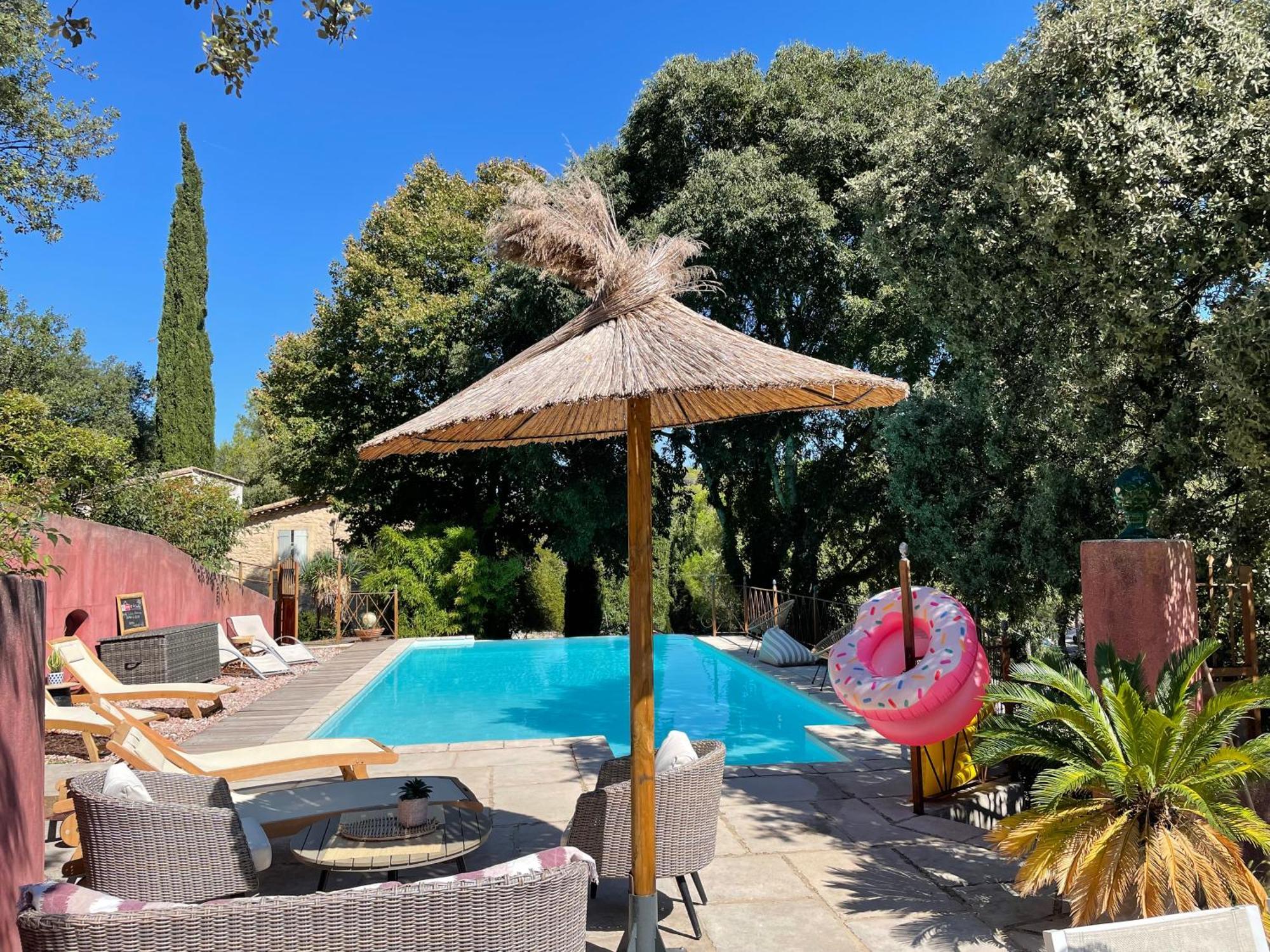 Вилла Jolie Annexe Du Mas Dans Le Coeur De La Garrigue Nimoise Ним Экстерьер фото